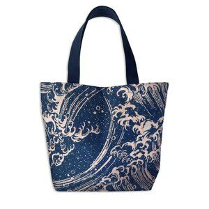 NEW without TAGS Microfiber Tote with print from Denman Waldo Ross Collection